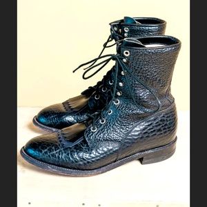 Vintage Unisex Justin Roper Boots